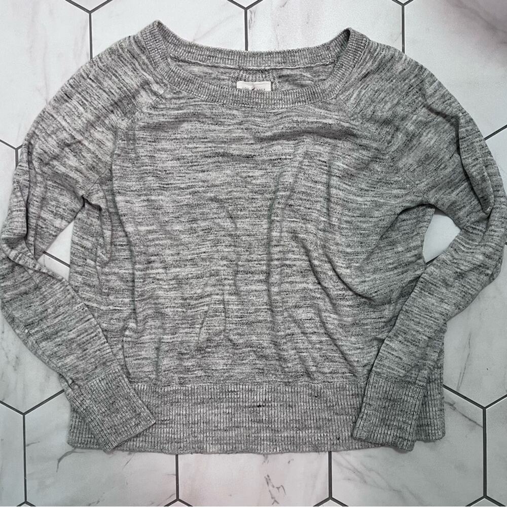Lou & Grey Gray Sweater Size M